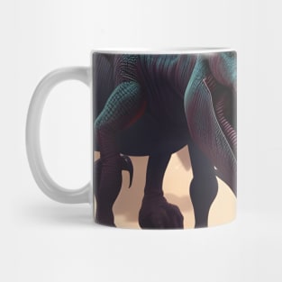 Dinosaur Looks at You Mug